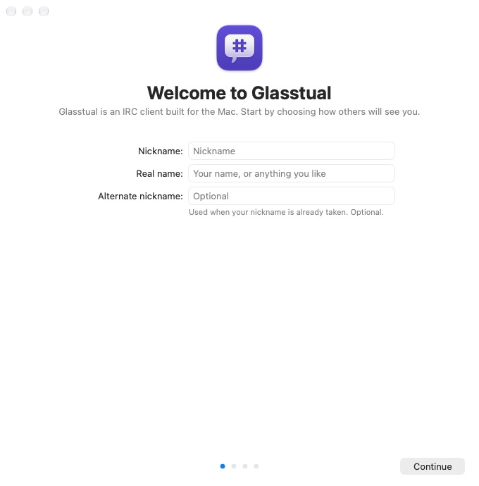 Glasstual welcome window in light appearance